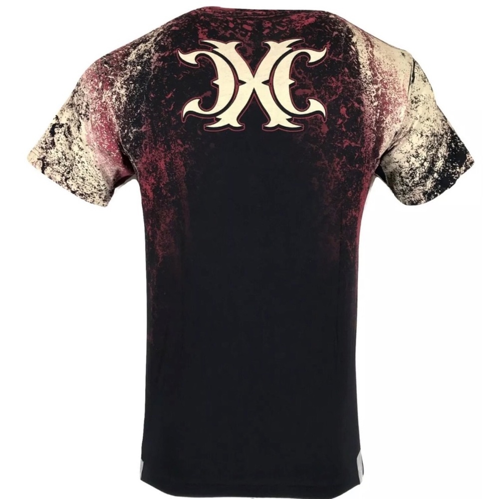 Xtreme Couture by Affliction Men's T-Shirt ORTHODOX Skull Biker - Picture 3 of 7